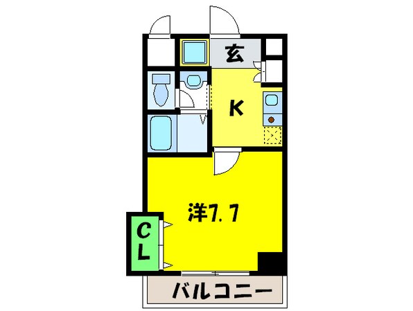 Ｍ　ＰＬＡＺＡ住吉公園壱番館の物件間取画像